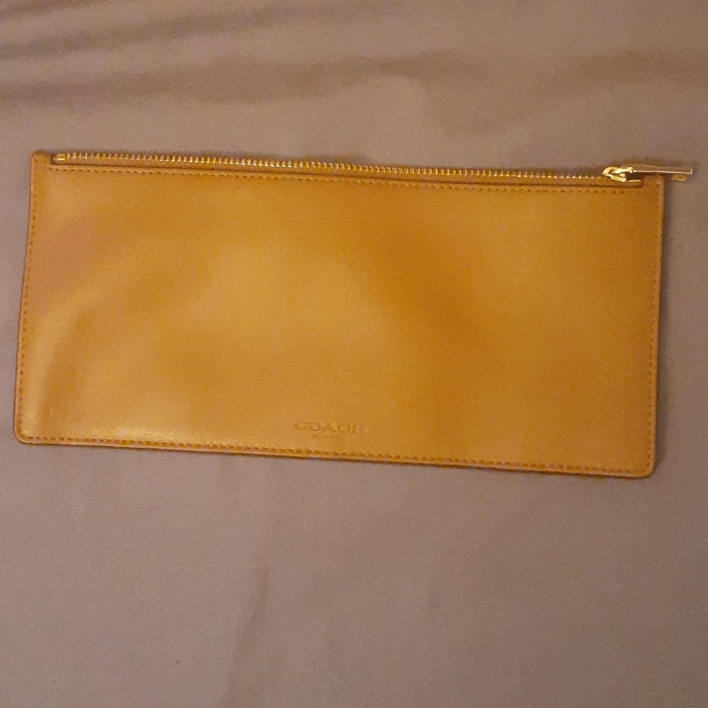 Coach large pouch